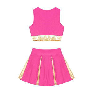 2024 último diseño uniforme de porristas escolares al por mayor traje de porristas de talla grande - Product Image 5