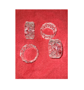 Acrylic Napkin <b>Rings</b> <b>Crystal</b> Mesh Napkin Holder <b>Rings</b> Buckles for Weddings and Desk Decorative Items - Product Image 6