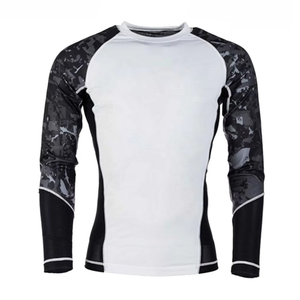 เสื้อรัดกล้ามเนื้อแขนสั้น BJJ รุ่นยอดนิยม พร้อมโลโก้สั่งทำพิเศษ สำหรับ MMA และ Grappling - Product Image 6