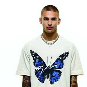 Camisetas de Manga Corta para Hombre, Estilo Extendido, Fabricante de Camisetas Básicas de Algodón para la Temporada de Verano - Product Image 3