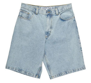 Short d'été respirant personnalisé à séchage rapide à quantité minimale de commande bas mode dernière vente entière Shorts pour hommes Baggy Denim Jean Shorts - Product Image 2