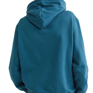 Sweats à capuche avec logo personnalisé du fabricant professionnel pour hommes coupe parfaite polaire motif solide hiver teint uni à bas prix - Product Image 2