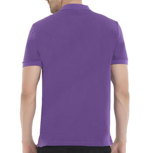 Polo personalizado para hombre, camiseta de manga corta que absorbe la humedad, polos de calidad superior, Camiseta de algodón 100%, Polo para hombre - Product Image 3