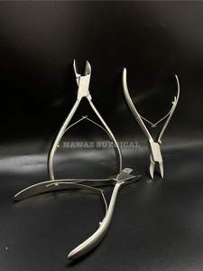 Professional Stainless Steel <b>Nail</b> Nipper Curved Reusable <b>Nail</b> Cutter Salon & Medical Use - Product Image 6
