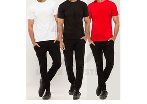 Camiseta personalizada de cuello redondo con estampado de fabricantes OEM para hombre, Camiseta de algodón de manga corta de alta calidad para hombre - Product Image 6