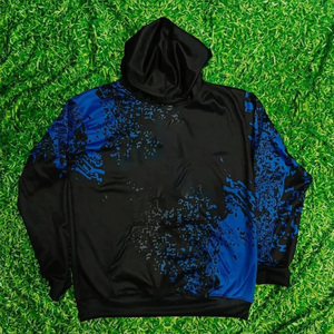 OEM Custom 100% Sweat à capuche en polyester de haute qualité Sportif écologique Street/Outdoor Wear Logo avant Col d'automne Design - Product Image 3