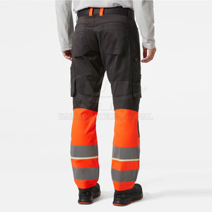 Pantalon de travail en polyester réfléchissant haute visibilité pour l'industrie, l'usine et le travail quotidien - Product Image 3