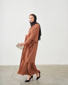 Robe Abaya d'été pour femmes, nouvelle saison, Kaftan, tunique, dubaï, mode musulmane, turque, robes islamiques - Product Image 6