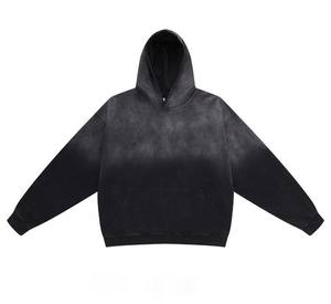 2024 haute qualité 100% coton entraînement vêtements de sport haut Design à la mode hommes Hip Hop Jogging sweats à capuche avant Logo hiver caractéristiques solide - Product Image 1