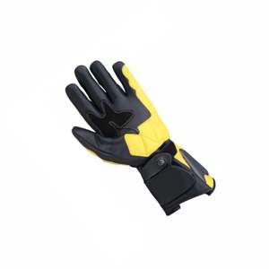 Pro-Biker Leather Motorcycle Riding Gloves Touchscreen Compatible Polyurethane Hard Knuckle Protection <b>Outdoor</b> Use <b>Hook</b> Loop - Product Image 4