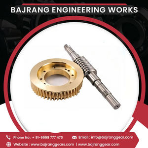 Fabricant de vente directe personnalisé de haute précision roue à vis sans fin fraises de plaque de cuisson en acier engrenage noyau moteur boîte de vitesses nouvelle Construction en bronze - Product Image 6