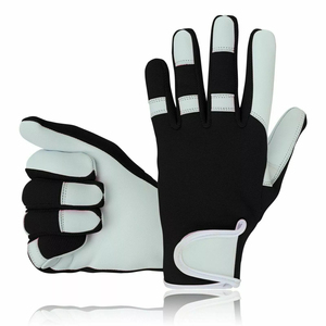 OEM ODM Servicio Precio Barato Señoras Hombres Guantes de cuero de jardinería Guantes de trabajo de jardín resistentes a prueba de espinas para hombres - Product Image 2