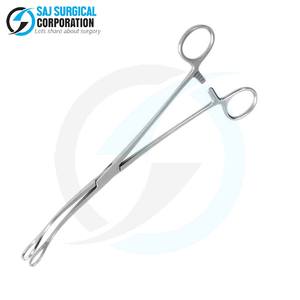 Fórceps de sujeción de esponja Foerster versátiles para procedimientos de obstetricia y ginecología de cirugía general en hospitales de todo el mundo - Product Image 4