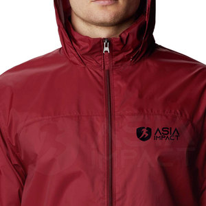 Waterproof <b>Men</b> <b>Rain</b> <b>Jacket</b> <b>Lightweight</b> Windproof Comfortable Ideal For Outdoor Travel Hiking Running And Daily Use - Product Image 5