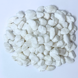 หินกรวดหิมะสีขาวธรรมชาติคุณภาพสูงสำหรับตกแต่งบ้านและสวน - Product Image 5