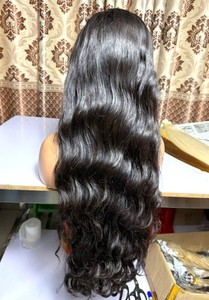 Perruque Lace Front en Cheveux Humains Vietnamiens Premium, Noir Naturel, Bouclée Profonde, Sans Colle, pour Femmes, Vente en Gros - Product Image 5