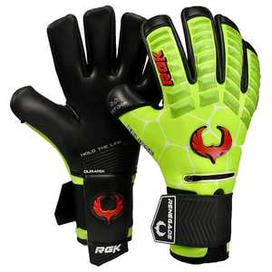 Guantes de portero de cuero Premium personalizables ajuste personalizado venta al por mayor fútbol látex agarre - Product Image 5