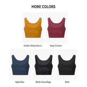 Soutien-gorge de sport sans coutures pour femmes soutien-gorge de fitness personnalisé en gros vêtements de sport fabriqués au Pakistan meilleure vente à bas quantité minimale de commande femmes - Product Image 5