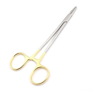 Portaagujas TC Ryder, inserto de carburo de tungsteno de 6 pulgadas, instrumento de sutura dental quirúrgico - Product Image 6
