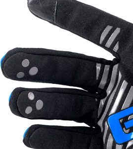 QST Unisex dedo completo ciclismo motocicleta carreras guantes deportes de invierno pantalla táctil forro polar térmico antideslizante guantes de carbono - Product Image 6