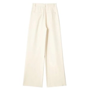 Women's Formal <b>Pants</b> Office Wear Women Striped Grey Black <b>Pants</b> Woman High Waist Baggy <b>Suit</b> <b>Pants</b> Casual Wide Leg Trousers - Product Image 4