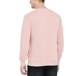 Sudaderas de invierno para hombre al por mayor personalizadas, tejido de punto liso y cómodo, sudaderas con capucha no tejidas teñidas lisas - Product Image 6