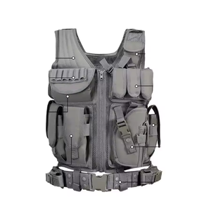 Harnais et ceinture de sécurité tactiques réfléchissants pour entraînement extérieur, durables et avec système de fixation - Product Image 1