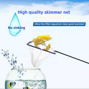 Épuisette rectangulaire pratique Icegalax pour aquarium, piscine, spa, bain froid - Équipement de pêche pour patio, emballage en boîte - Product Image 5