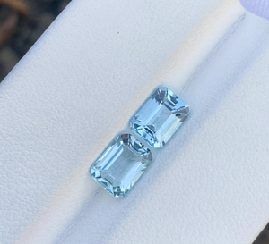 Phòng thí nghiệm tạo ra Aquamarine rạng rỡ cắt đệm cắt sẵn sàng để tàu Chất lượng cao mắt sạch sẽ và Loupe sạch từ skardu Pakistan - Product Image 2
