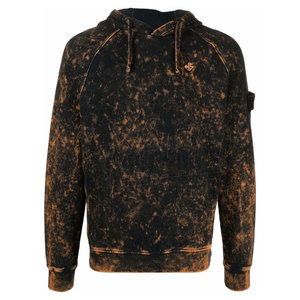 100% Cotton Men's Clothing Vintage Black Acid Wash Hoodies Men Oversized Hip Hop Sweatshirts Casual Pullover Hoodie - Product Image 6