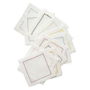 <b>Square</b> Shape Soft Cloth Linen Coaster for Home Restaurant <b>Table</b> Coaster - Product Image 5