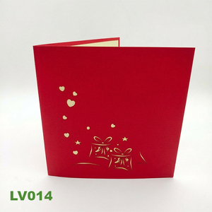 Carte de vœux 3D pop-up - Carte artisanale pour couple pour la Saint-Valentin - Invitation romantique pour mariage et cadeau d'anniversaire - Vente en gros - Product Image 2