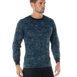 Sudadera de Algodón 100% para Hombre con Logotipo Personalizado al por Mayor, Fabricante de Ropa Urbana, Sudadera de Cuello Redondo de Felpa con Estampado de Camuflaje - Product Image 1
