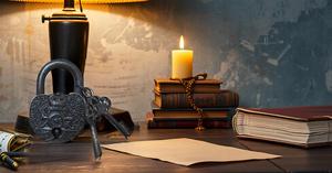 Cadenas de porte en laiton antique entièrement fonctionnel avec clés de collection uniques Serrures de sécurité à combinaison faites à la main - Product Image 6