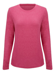 Women Knitted Long Sleeve <b>Scrub</b> <b>Top</b> Purple Stretch Uniform Blouse Hospital Wear - Product Image 6