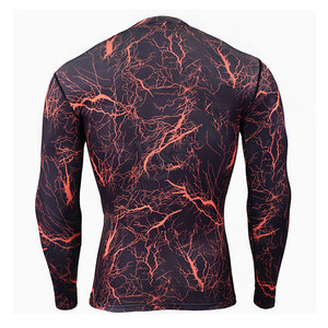 Prix d'usine Rash Guard de sport MMA professionnel personnalisé, séchage rapide, respirant, logo personnalisé imprimé pour adultes - Product Image 3