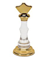Nuevo pisapapeles de latón con diseño de lingote de oro falso, personalizable, accesorio de escritorio de lujo, elegante, para papelería y bodas