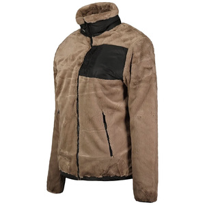 Chaqueta de Invierno Clásica con Cierre y Cuello Alto para Mujer, Chaqueta de Forro Polar al por Mayor, Suave, Cálida, Aislante, de Corte Holgado - Product Image 4