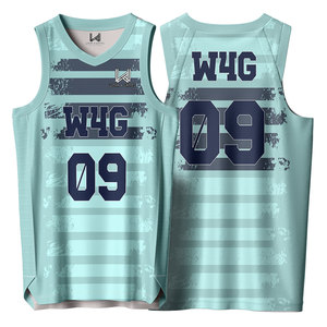 Ropa de 4 juegos, camiseta de baloncesto personalizada para hombre, conjunto de uniforme de baloncesto de secado rápido, camiseta de retroceso profesional, baloncesto transpirable - Product Image 6