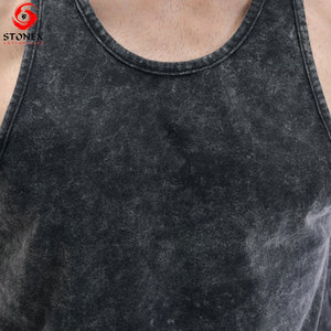 Chaleco de entrenamiento de estilo informal de poliéster 100% para hombre, camiseta sin mangas de secado rápido con logotipo personalizado, estilo informal de moda para hombre - Product Image 6