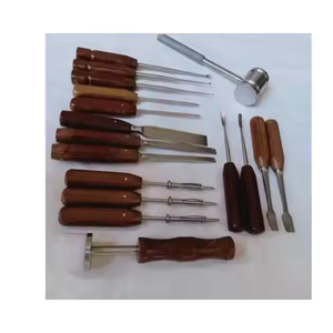 Kit ortopédico de educación médica veterinaria, herramienta quirúrgica de acero inoxidable de 17 piezas, fuente de alimentación Manual, instrumento certificado CE - Product Image 1