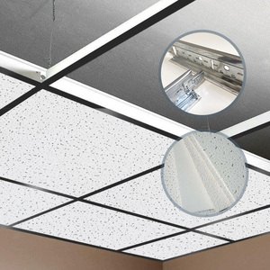 Drop <strong>Ceiling</strong> <strong>Tiles</strong> Frame 600*600mm Suspended <strong>Ceiling</strong> Accessories Parts T Bar <strong>Grid</strong> 24*32mm - Product Image 5
