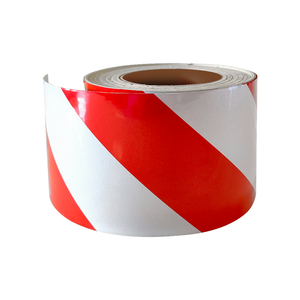 Lámina Adhesiva Prismática de Vinilo Reflectante de 10 cm para Señalización, Material PET Imprimible - Product Image 1