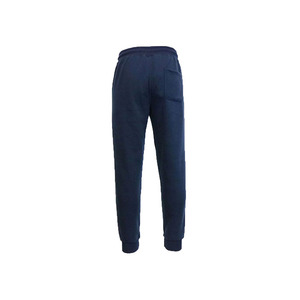 65% algodón 35% poliéster súper suave Casual ecológico secado rápido transpirable Jogger mujer chándal azul marino Unisex - Product Image 4