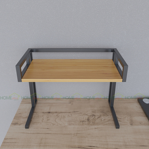 Estante para Horno de Microondas KVS68003, 55x30x44cm, Madera de Caucho con Estructura de Hierro, Almacenamiento para Cocina - Product Image 3