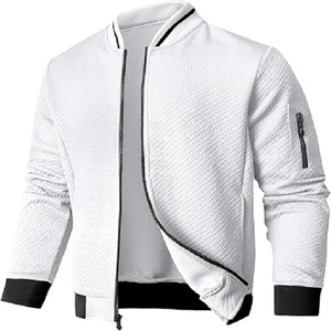 Chaqueta Bomber con estilo informal para hombre, diseño de vuelo ligero personalizado para invierno, ajuste holgado - Product Image 5