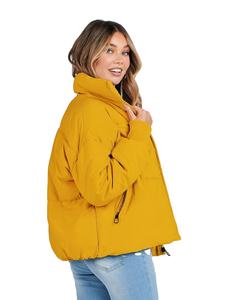 Chaqueta acolchada de invierno de estilo alto de gran oferta de fabricante profesional, chaqueta acolchada estampada de alta calidad personalizada transpirable para mujer - Product Image 4