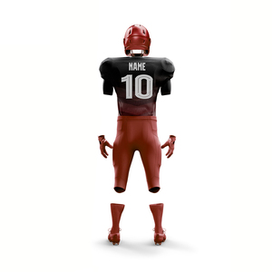 Nouvel arrivage de maillots de football pour jeunes taille XL avec design personnalisé maillots d'équipe de football américain respirants avec impression propre et sublimation - Product Image 6