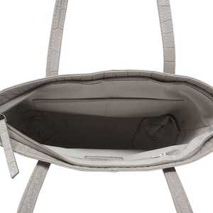 กระเป๋าถือหนังแท้พื้นผิวจระเข้แท้เคลือบเงาสไตล์อังกฤษผู้จัดจำหน่ายชั้นนำของอินเดีย - Product Image 6