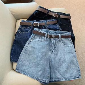 Saison d'été des femmes nouveau Style personnalisé en gros court lavage à l'acide Shorts pour les femmes Look chic femmes Denim court - Product Image 2